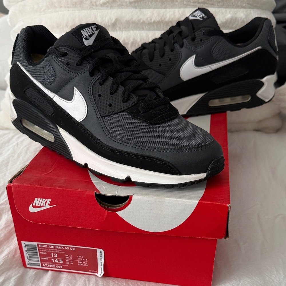 Nike Air Max 95 OG Black White Sneakers Men’s size 13